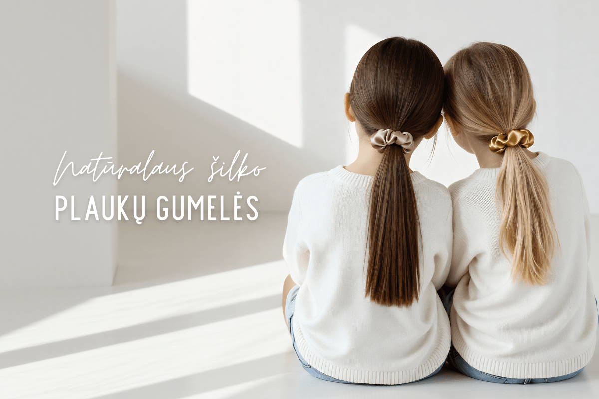 Natūralaus šilko gumelės
