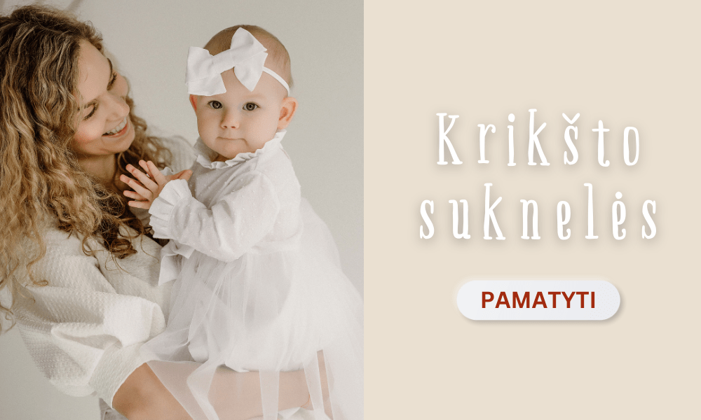 Krikšynų suknelės