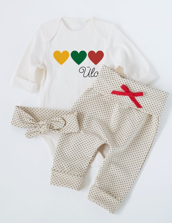 Komplektas kūdikiui "Myliu Lietuvą"