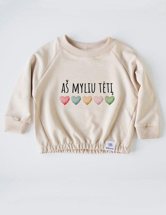 Džemperis vaikui "Aš myliu tėtį"