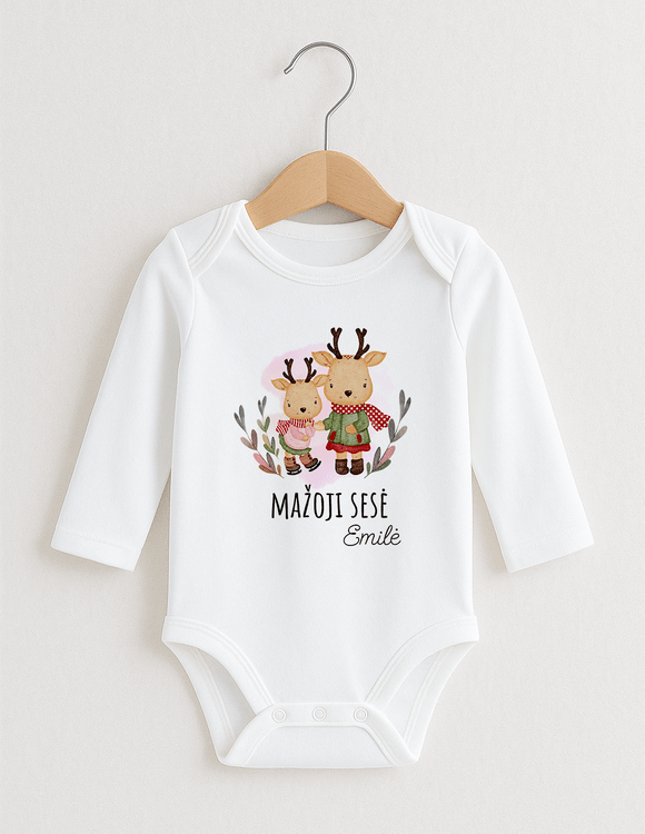 Personalizuotas smėlinukas mergaitei  "Mažoji sesė" 