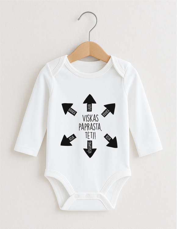 Smėlinukai kūdikiams "Instrukcija tėčiui" 