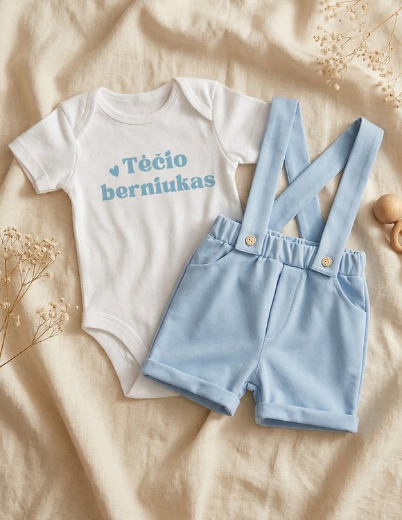 Smėlinukas kūdikiui "Tėčio berniukas"  1