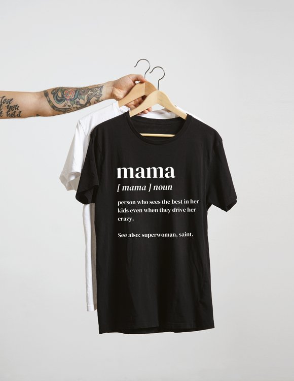 Moteriški marškinėliai "Mama" 