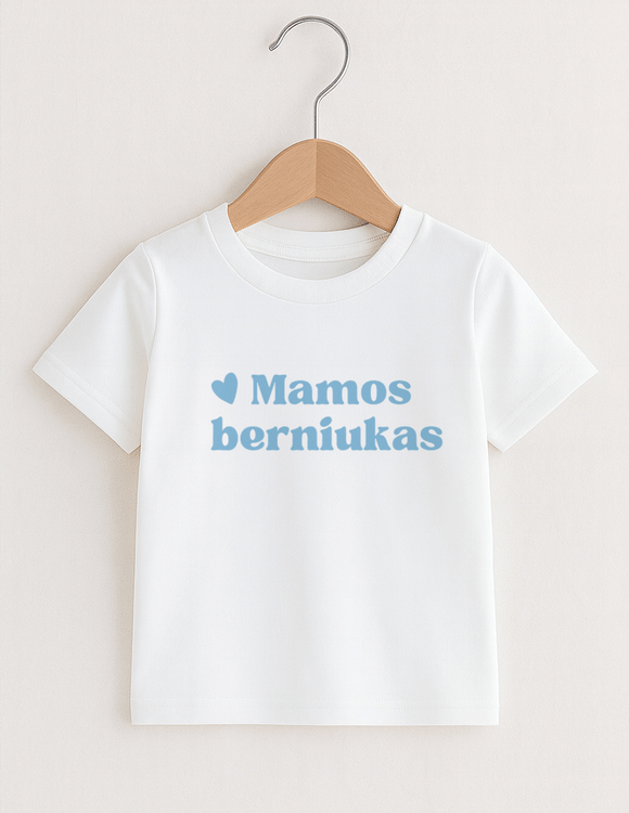 Vaikiški marškinėliai "Mamos berniukas"