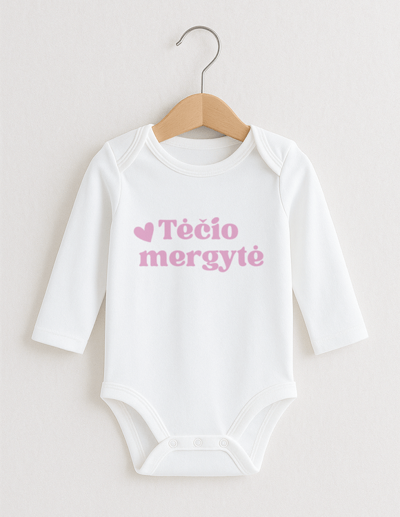 Smėlinukas kūdikiui "Tėčio mergytė" 