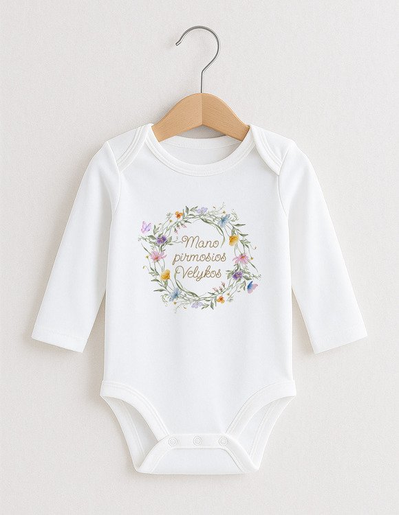 Personalizuotas Velykų smėlinukas kūdikiui 