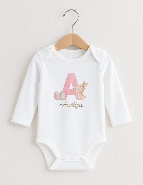 Personalizuotas Velykų smėlinukas kūdikiui "RAIDĖ"