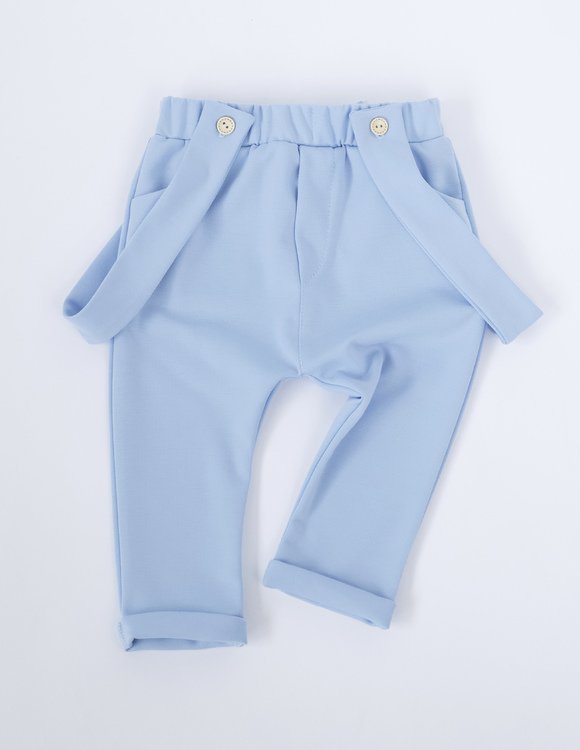 Puošnios kelnės su petnešomis "Vincentas"