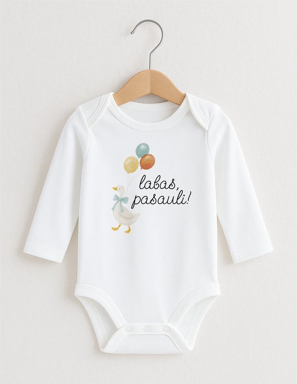 Smėlinukas naujagimiui LABAS, PASAULI