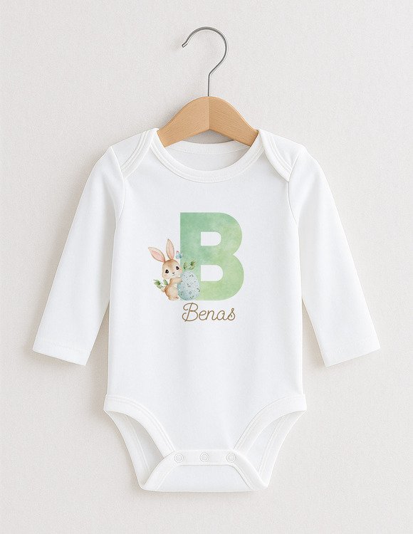 Personalizuotas vaikiškas Velykų komplektas  1