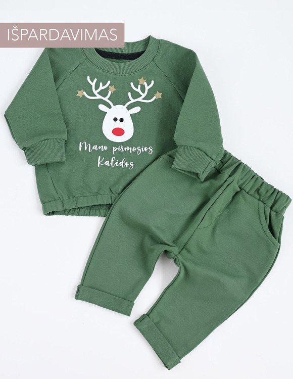 Kalėdiniai vaikiški drabužėliai "Rudolfas"