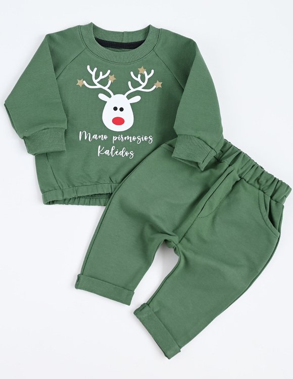 Kalėdiniai vaikiški drabužėliai "Rudolfas" 2