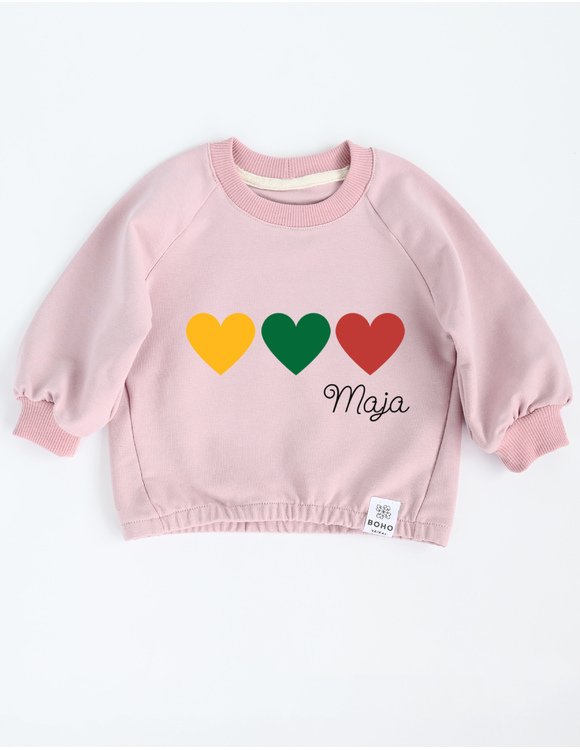 Vaikiškas džemperis "Myliu Lietuvą"