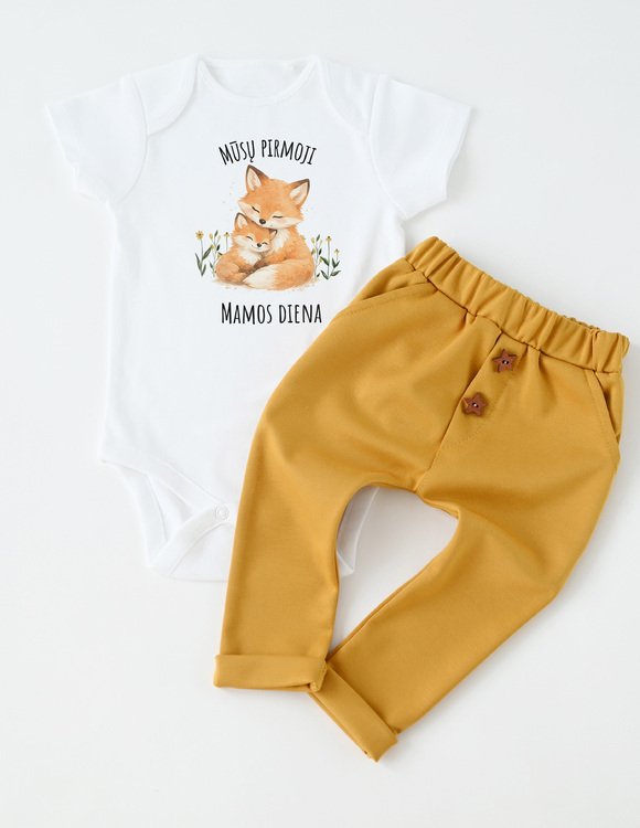 Personalizuotas smėlinukas kūdikiui "MAMA"  2