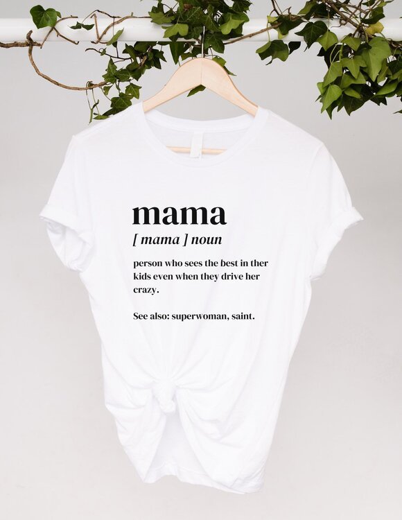 Moteriški marškinėliai "Mama" 
