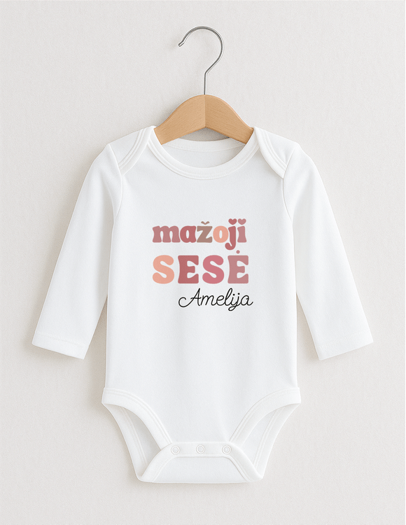 Smėlinuko ir marškinėlių rinkinys "Sesė ir brolis" 1