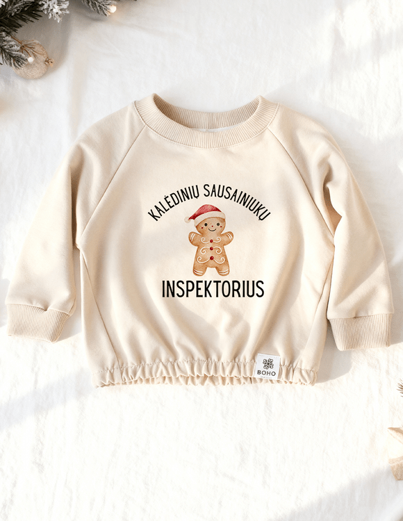 Kalėdinis džemperis vaikui "SAUSAINIUKAS" 1