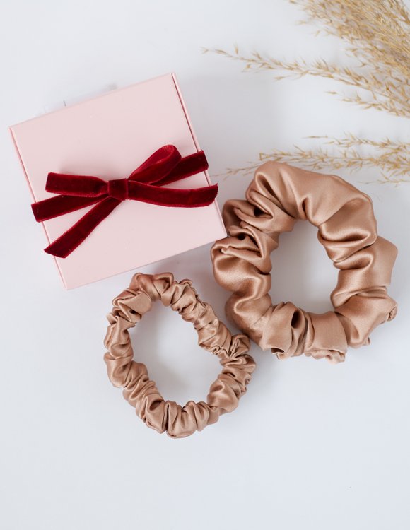 Šilkinių gumyčių rinkinys "KARAMELĖ"