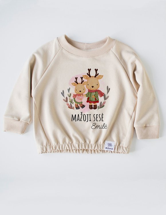 Džemperis mergaitei "Mažoji sesė"
