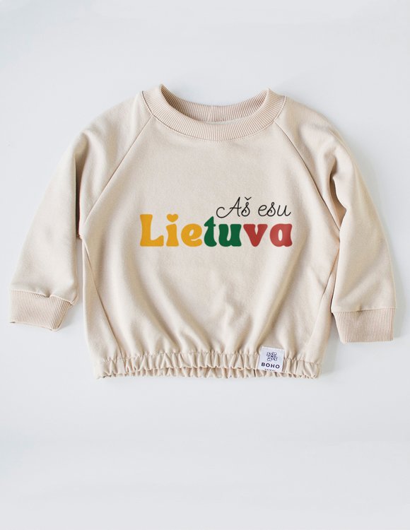 Vaikiškas džemperis "Aš esu Lietuva"