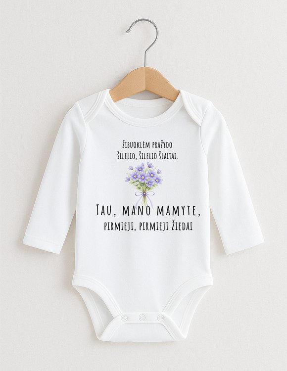 Drabužių komplektas mergaitei "Žibuoklės" 1