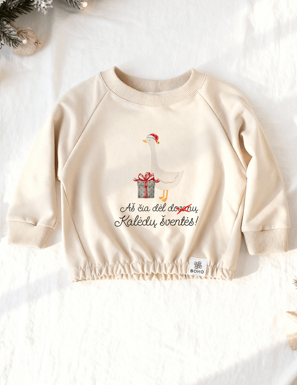 Kalėdinis džemperis vaikui "ŽĄSIUKAS"