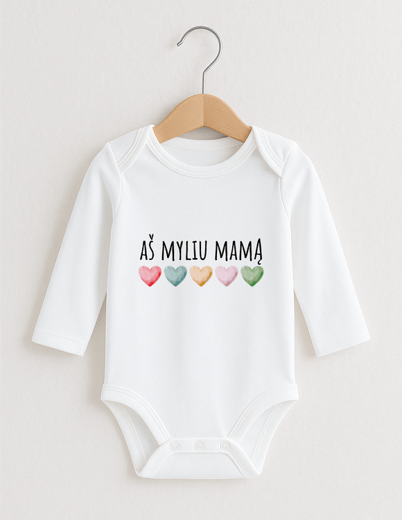 Smėlinukas kūdikiui "Aš myliu mamą"