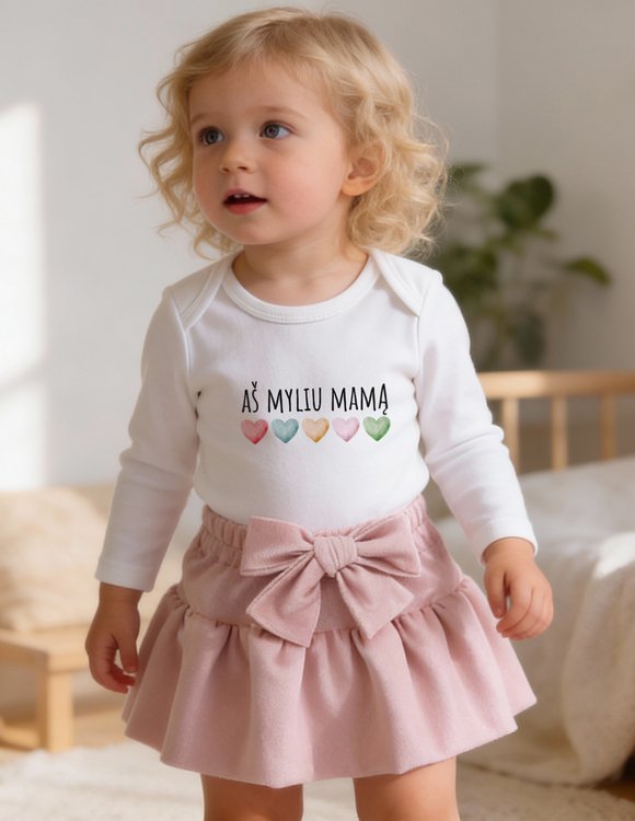 Smėlinukas kūdikiui "Aš myliu mamą" 1