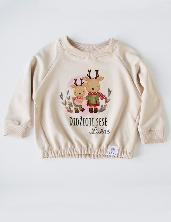 Džemperis mergaitei "Didžioji sesė"