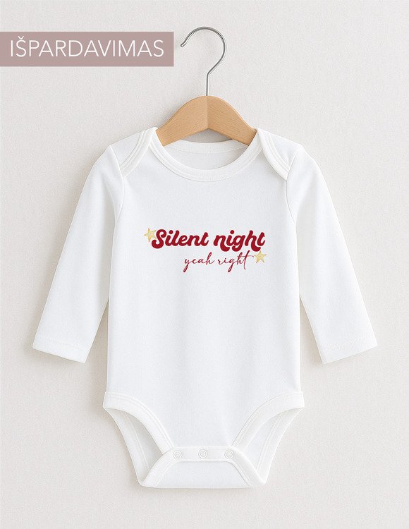 Kalėdinis smėlinukas ''SILENT NIGHT"