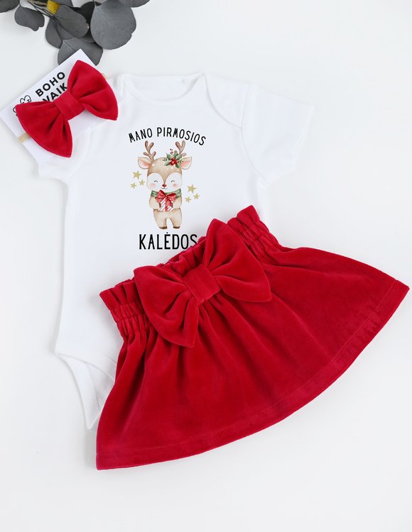 Personalizuotas kalėdinis komplektas "BRIEDŽIUKAS" 