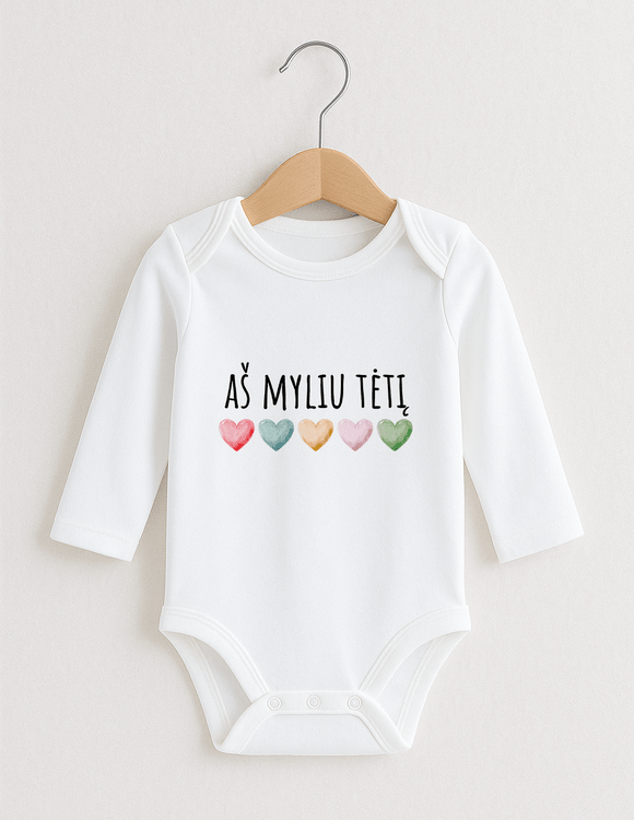 Smėlinukas kūdikiui "Aš myliu tėtį"