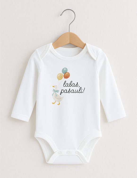 Komplektas  kūdikiui LABAS, PASAULI 1