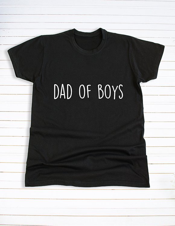 Marškinėliai tėčiui “Dad of boys”