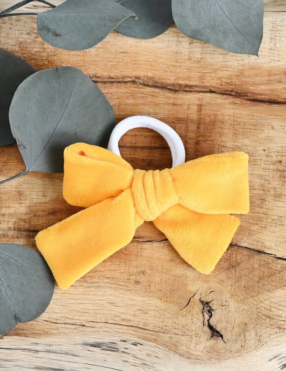 Plaukų gumytės su kaspinais "Unė" (2vnt. rinkinys) 1